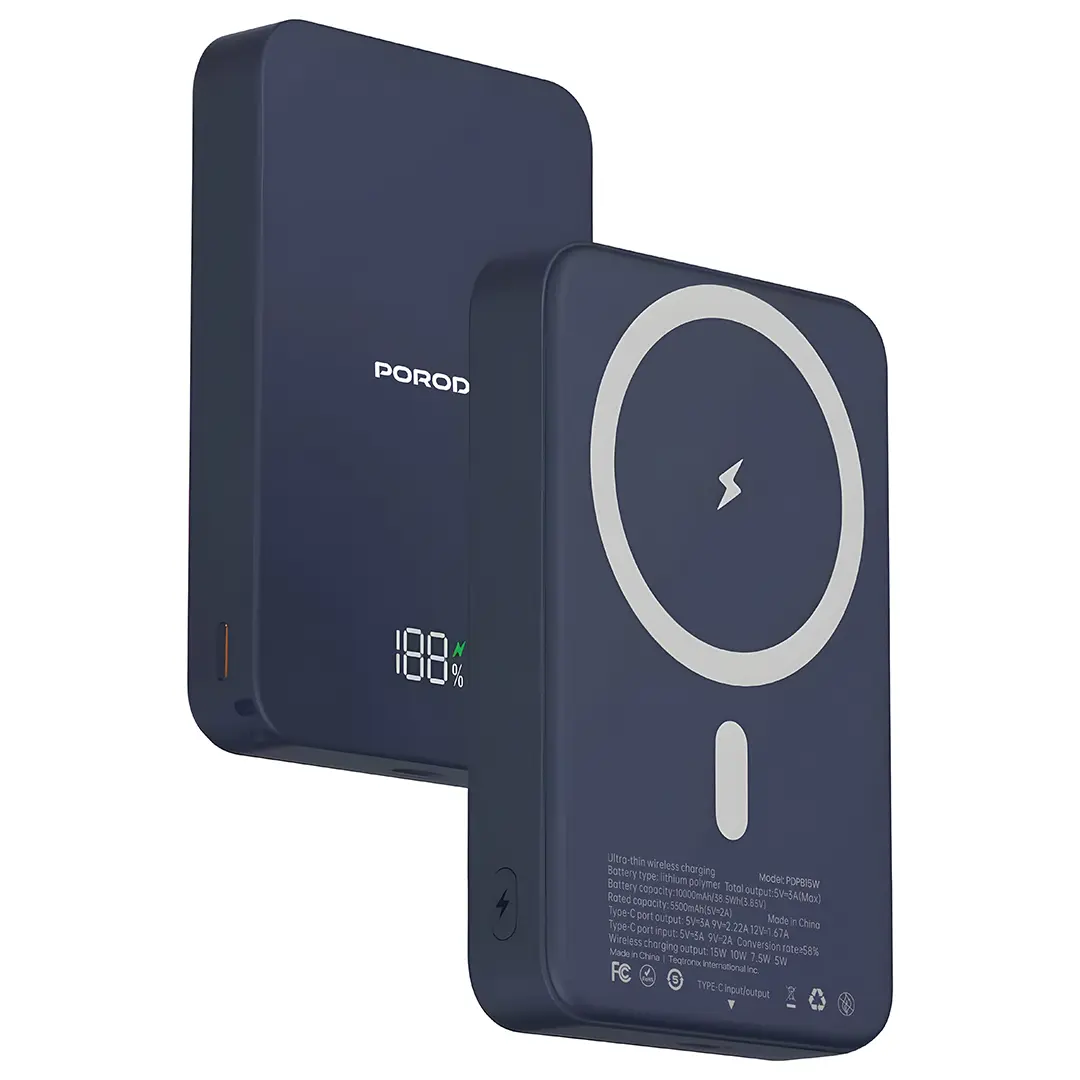 باور بانك Porodo Ravo سعة 10000mAh MagSafe
