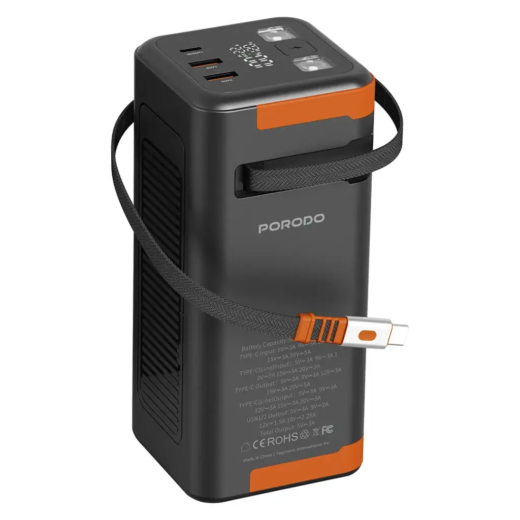 Porodo Power Boost 50000mAh power bank PD 20W
