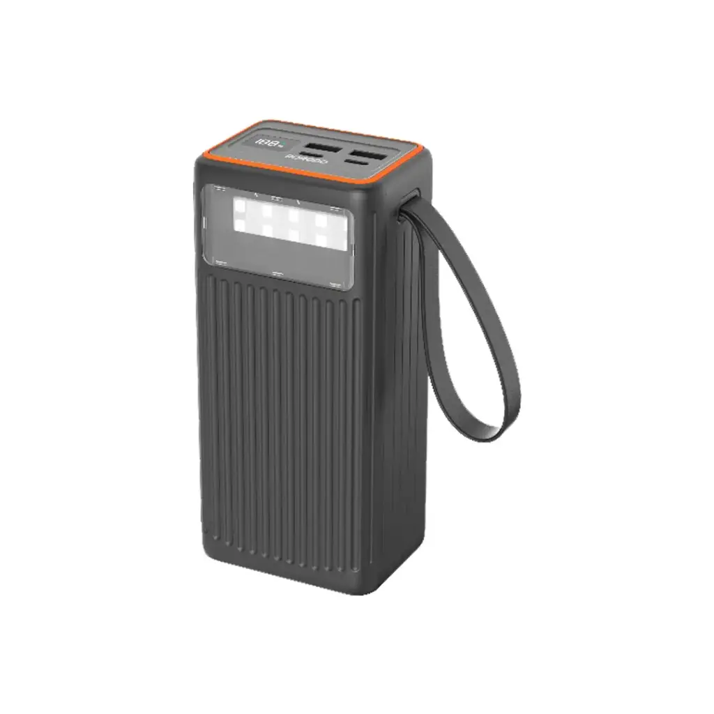 باور بانك Porodo سعة 40000mAh مع شحن PD متعدد الأجهزة