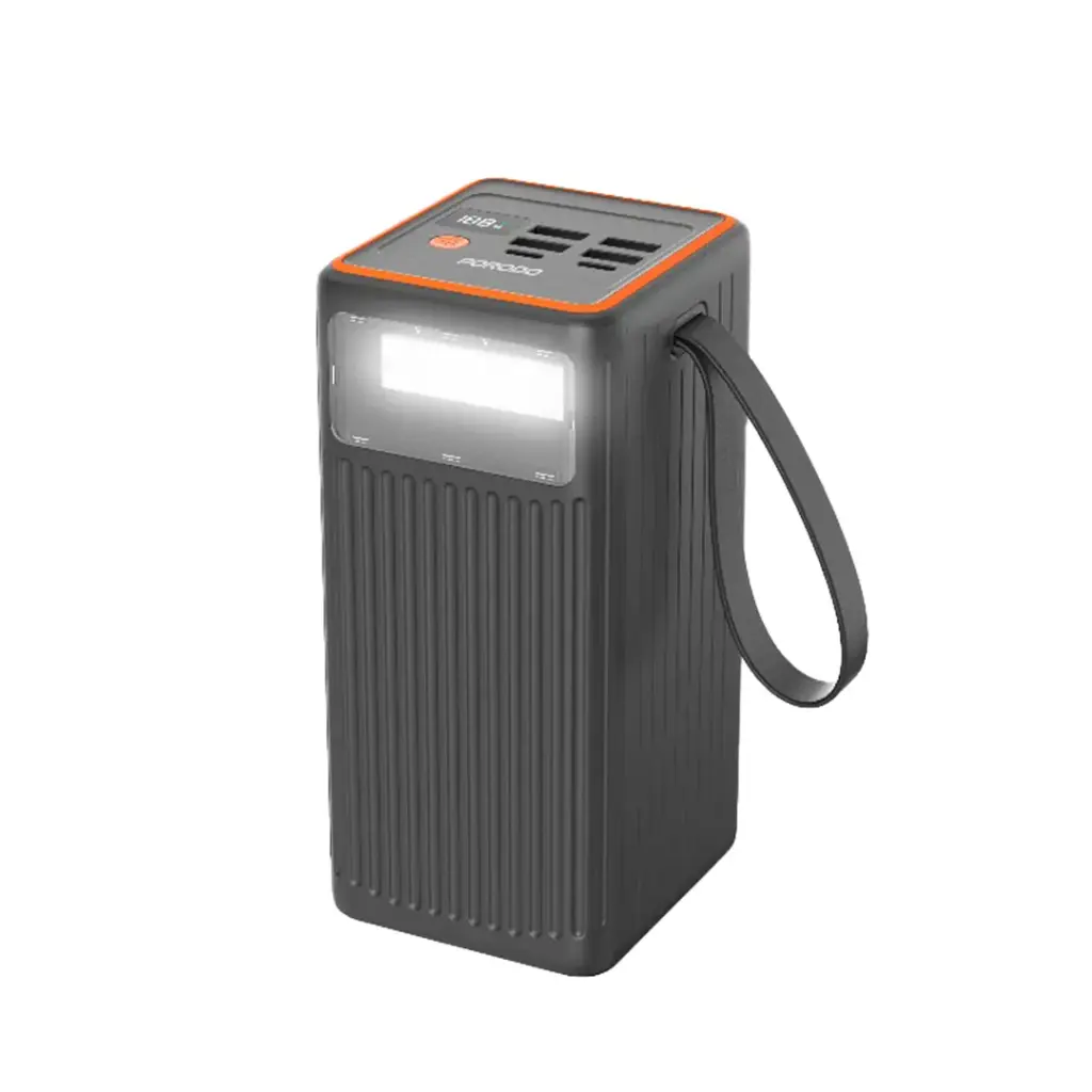 باور بانك Porodo سعة 60000mAh مع شحن PD متعدد الأجهزة