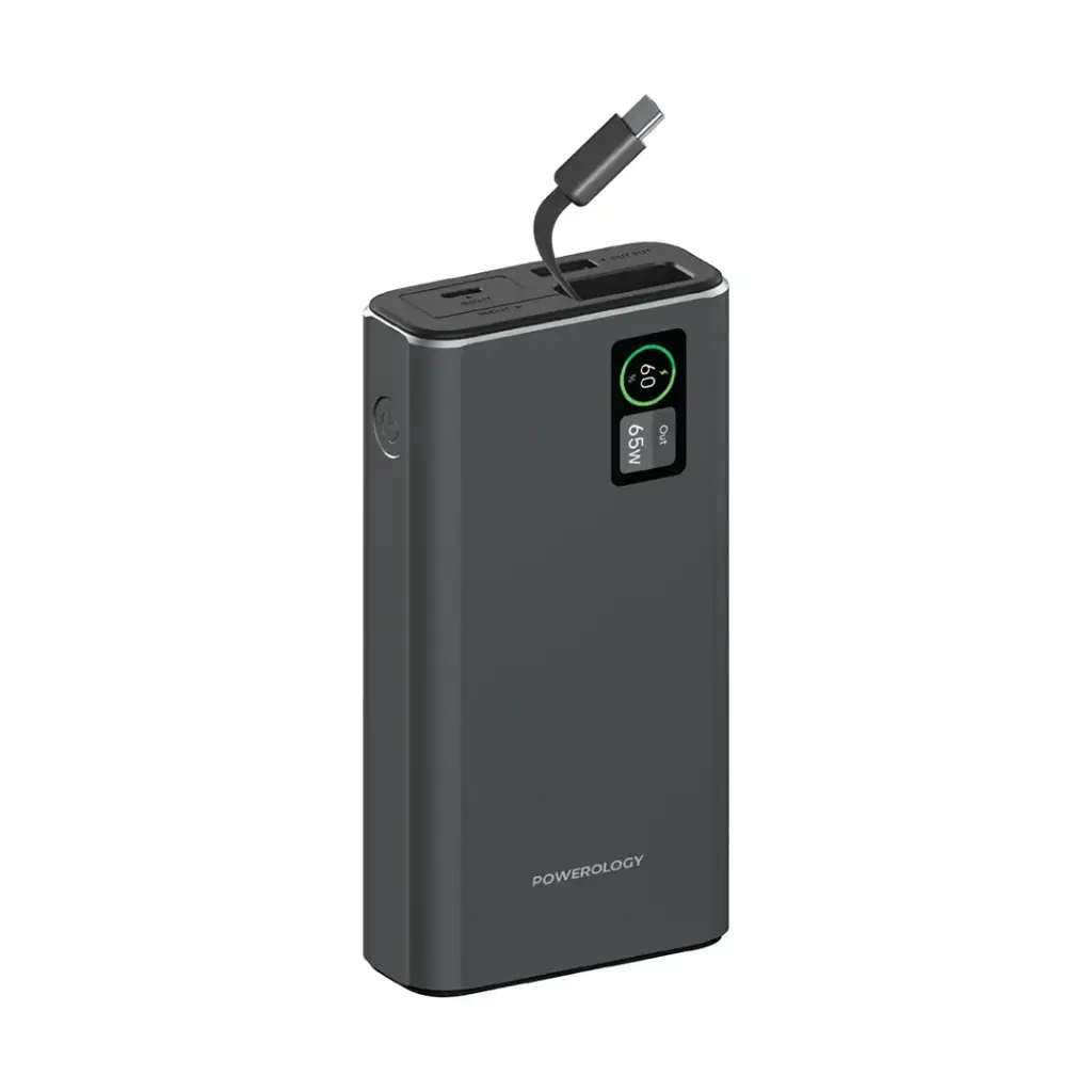 Powerology Алюминиевый 20000mAh Пауэрбанк