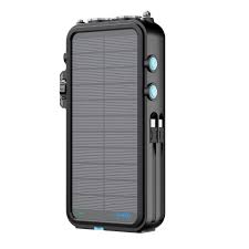 Powerology 16000mAh Солнечный FM радио колонка свет Пауэрбанк