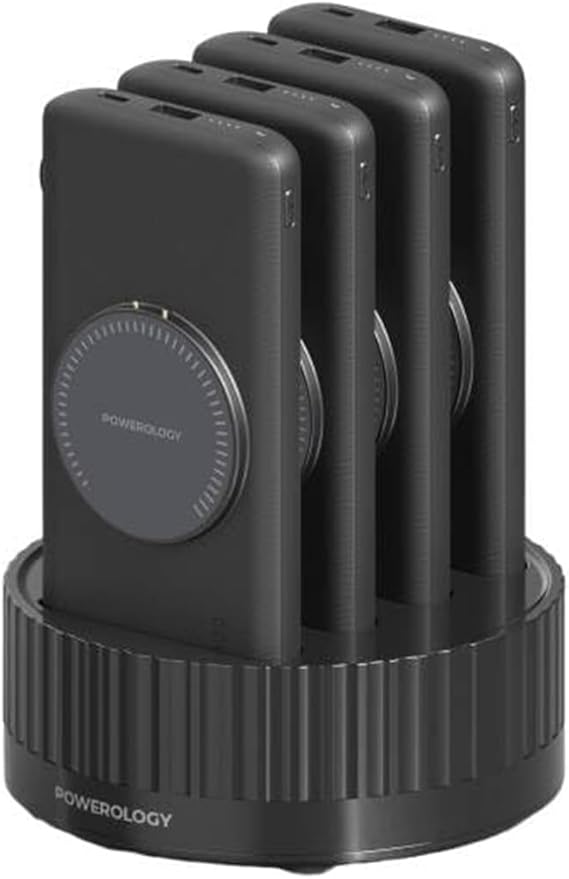 باورولوجي 4in1 10000mAh 20W لاسلكي بنك طاقة