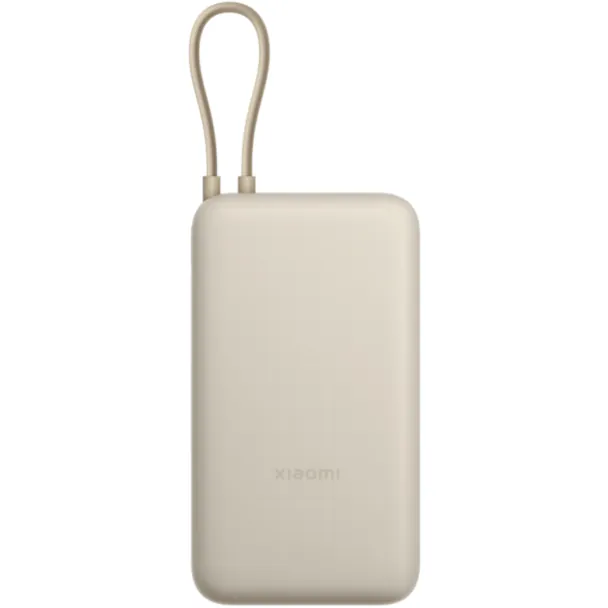 Xiaomi повербанк 20000mAh со встроенным кабелем Tan