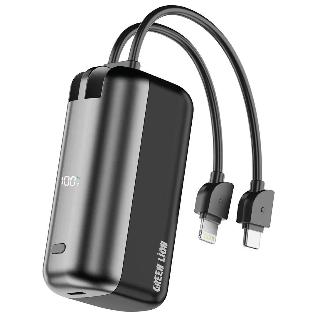 جرين ليون مونزا باور بانك 10000mAh PD 22.5W