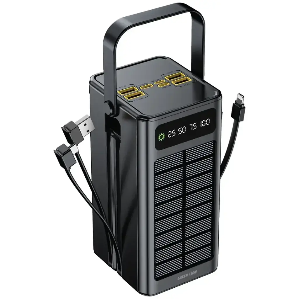 Green Lion Solar X Внешний аккумулятор 100000mAh PD 20W