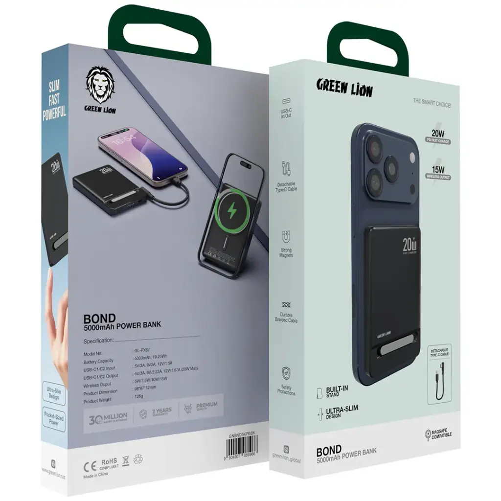 Green Lion Bond Внешний аккумулятор 5000mAh