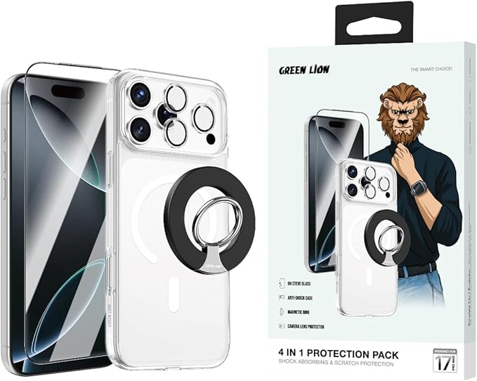 Green Lion 4 In 1 Combo Pack for iPhone 17