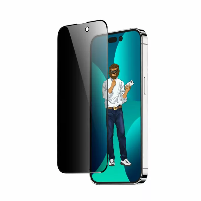 Green Lion 9H Steve Privacy Защитное Стекло