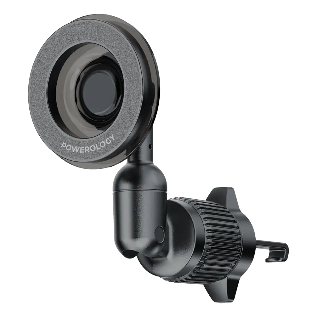 Powerology Автомобильный держатель для телефона MagSafe Logan с поворотом 360°