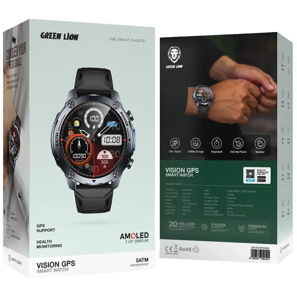 Green Lion Vision GPS умные часы