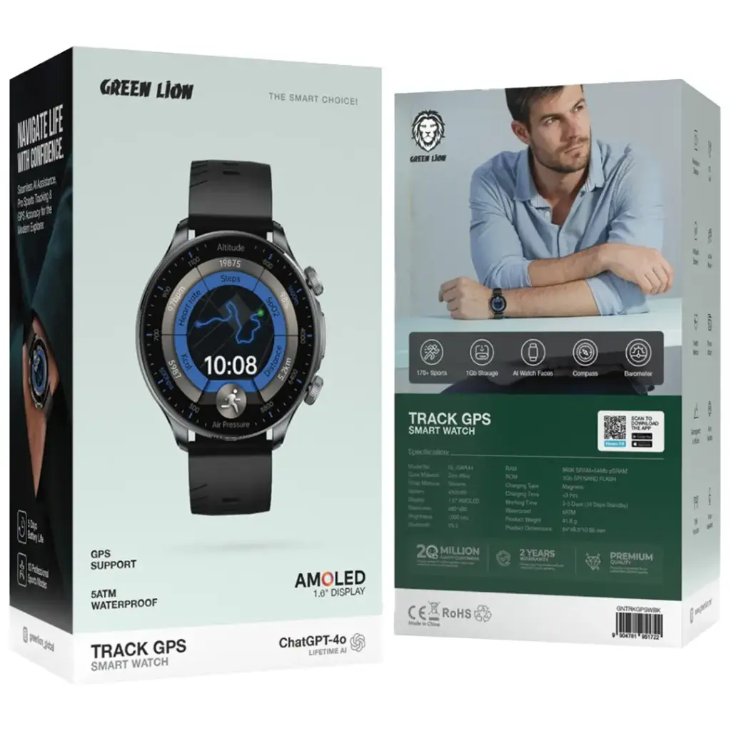 Green Lion Track GPS умные часы