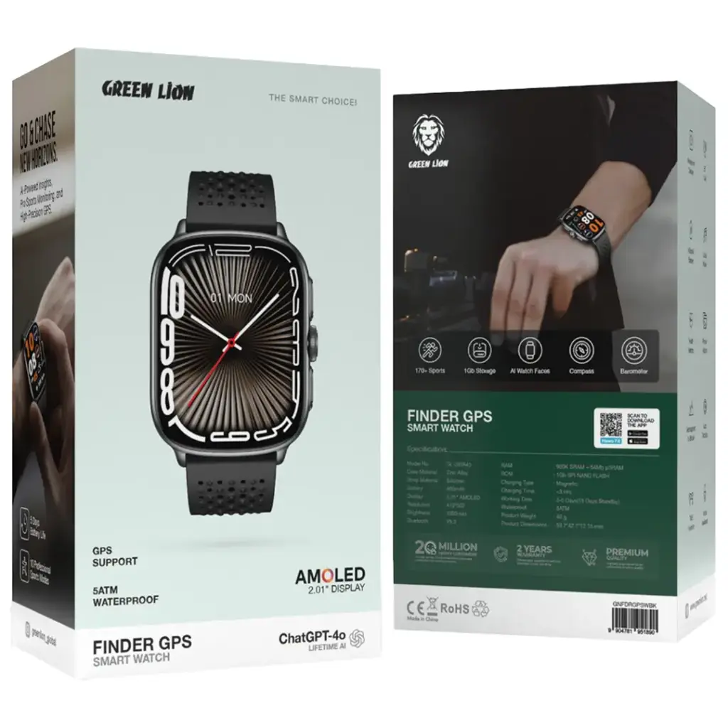 Green Lion Finder GPS умные часы