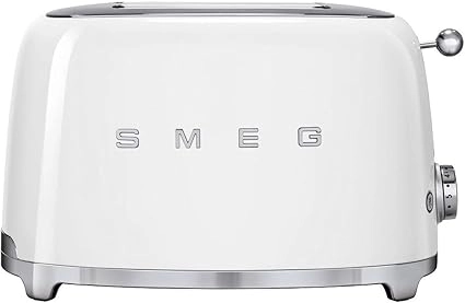 محمصة Smeg 3 شرائح White MAT (TSF01WHMUK)