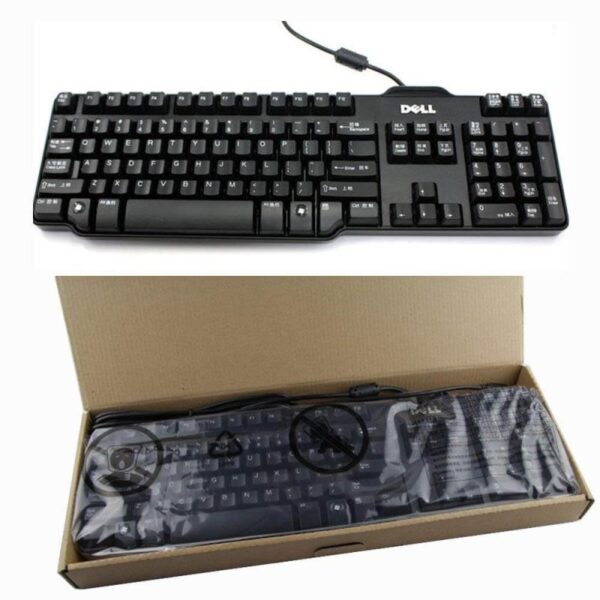 Dell USB Оптическая клавиатура Brown Box