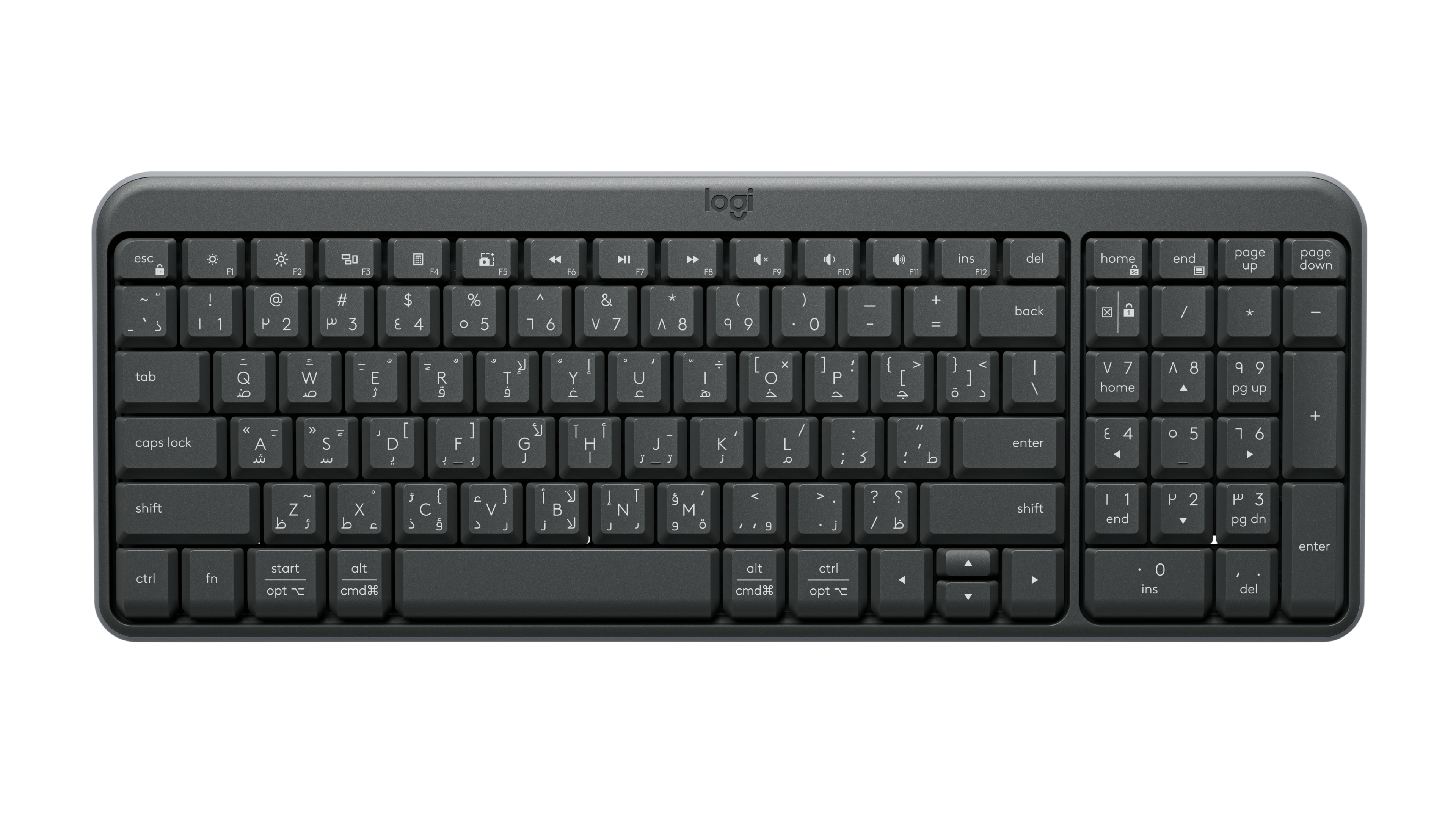 Logitech Компактная Bluetooth беспроводная клавиатура K250 E/A 920-013463