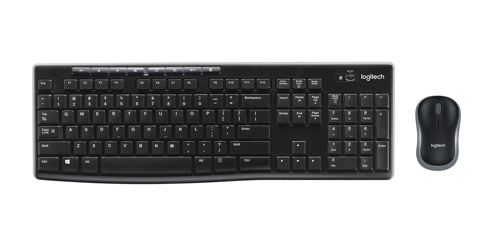 Logitech Беспроводной комплект клавиатуры и мыши MK270 920-004519