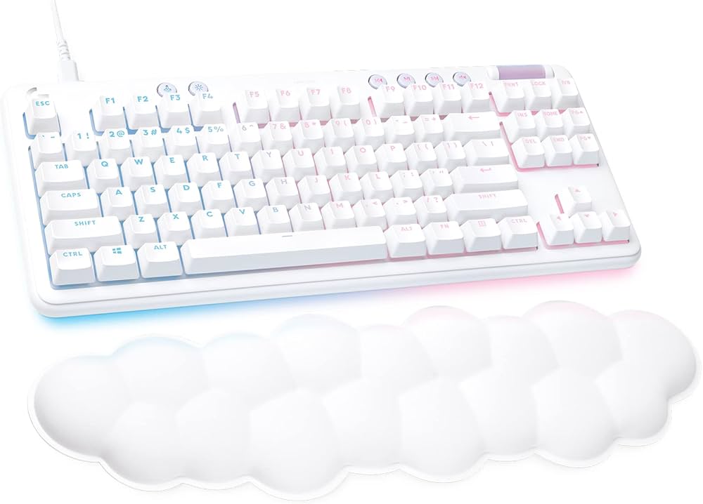 Logitech G713 TKL Игровая клавиатура Белая USB Tactile