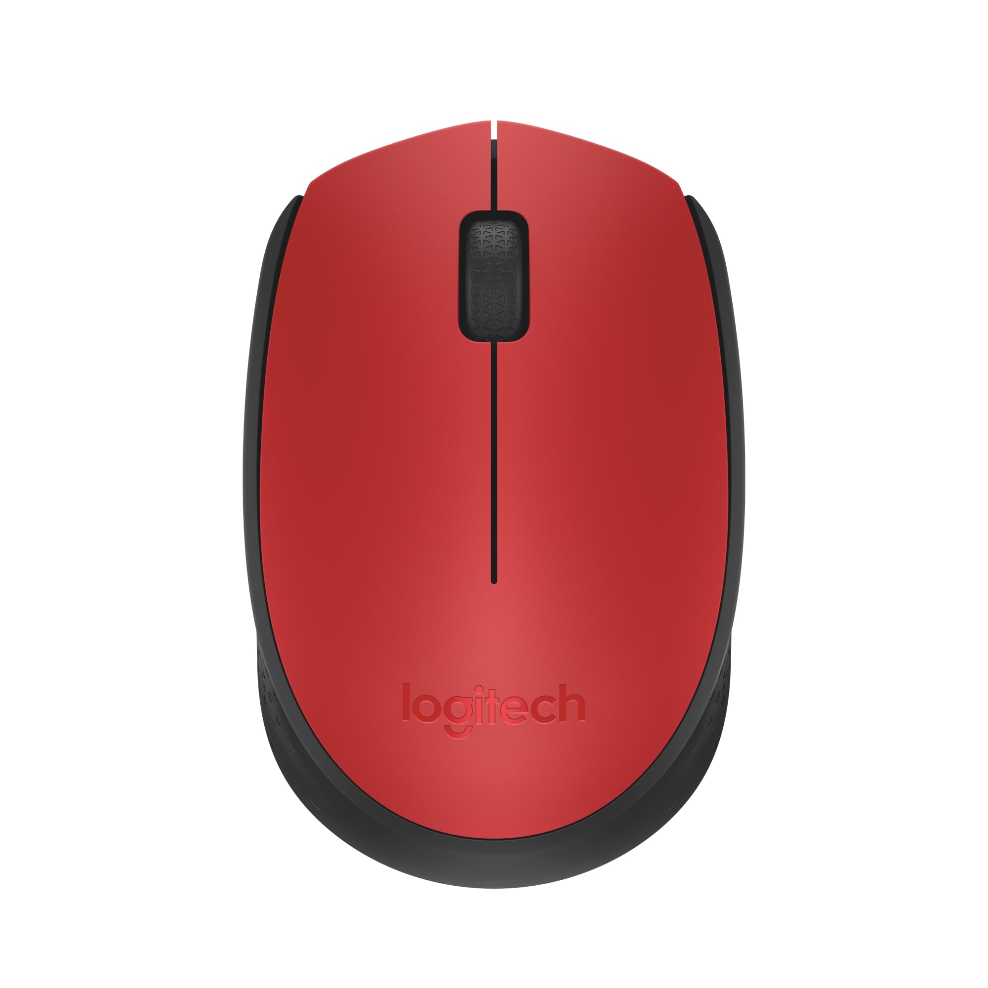Logitech M171 Беспроводная мышь Красная