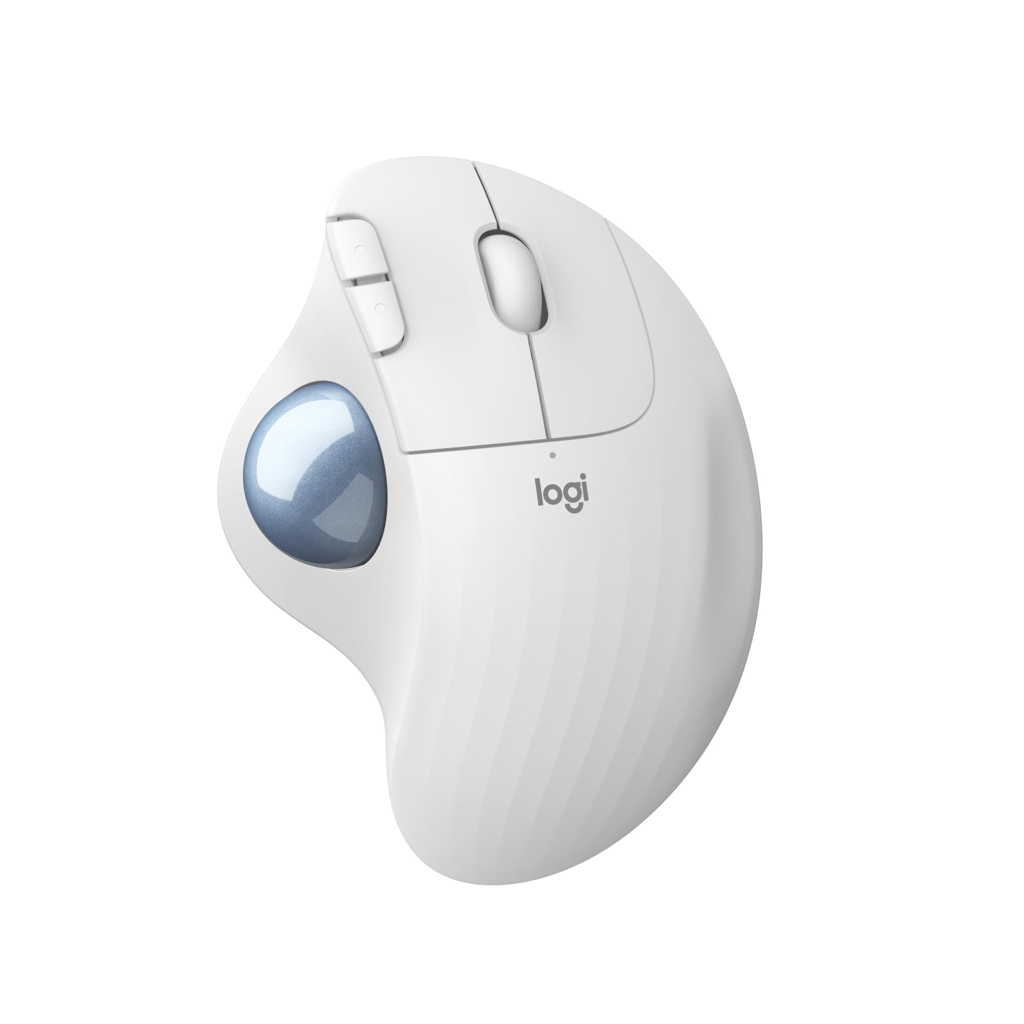 Logitech M575 Ergo Bluetooth Trackball Мышь Белая