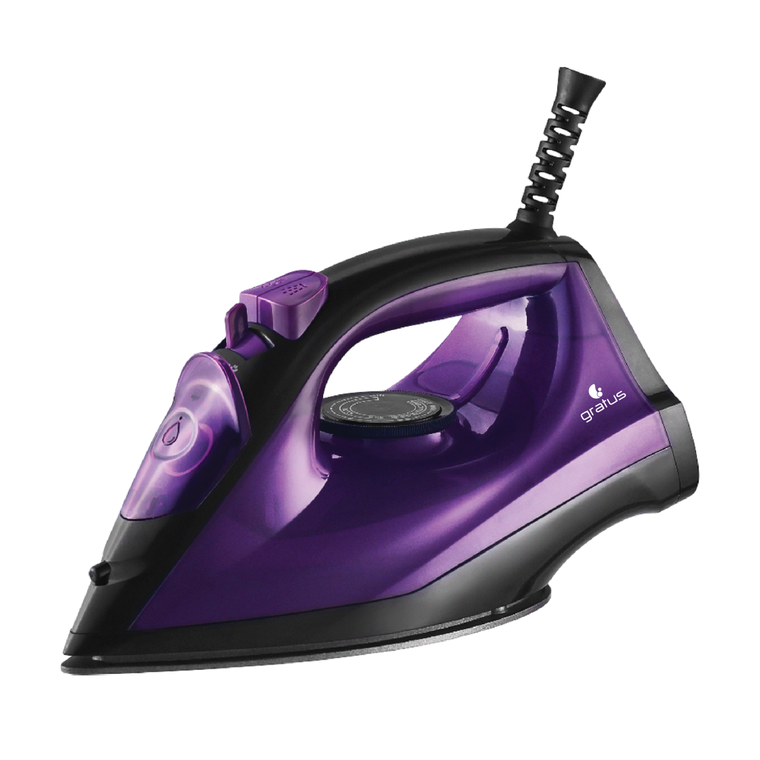 Gratus Steam Iron 1800W Ceramic Soleplate Vertical Steam (GIS20NKC)