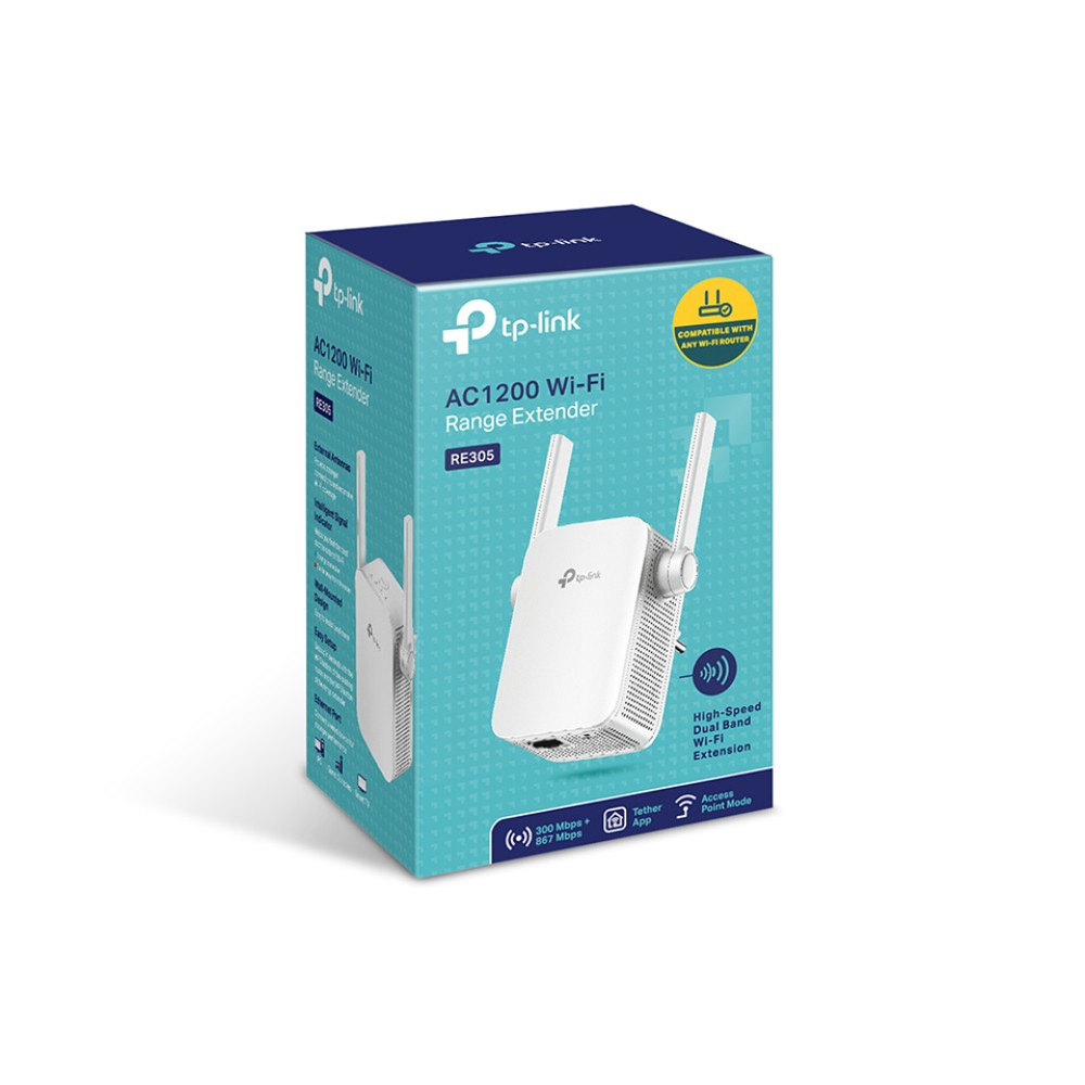 TP-Link AC1200 Wireless Range Extender RE305