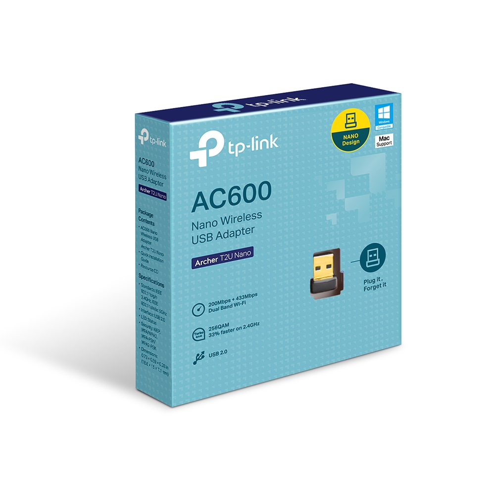 TP-Link محول USB لاسلكي Dual Band Archer T2U