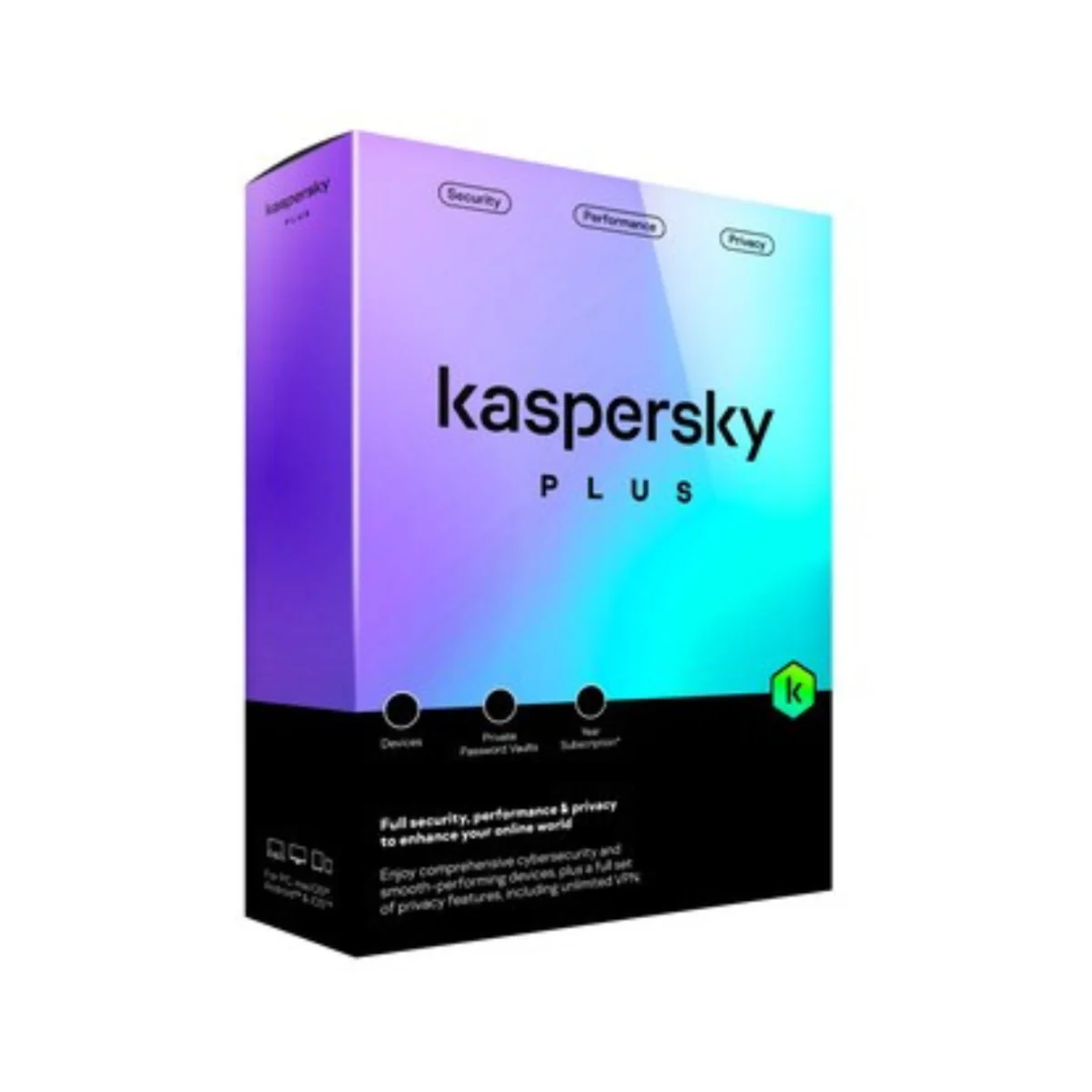 Kaspersky Plus Internet Security 3 User Middle East