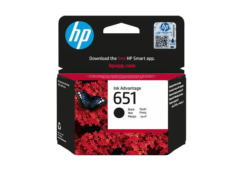 HP Картридж 651 Black
