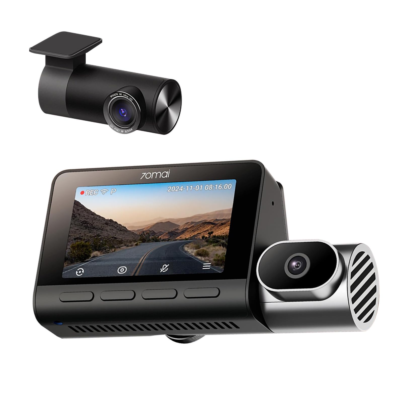 70mai Dash Cam 4K T800-41 512GB Memory Card Included