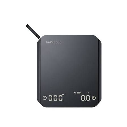 LePresso ميزان قهوة رقمي Type-C بثلاثة أوضاع (LPMDCSTBK)