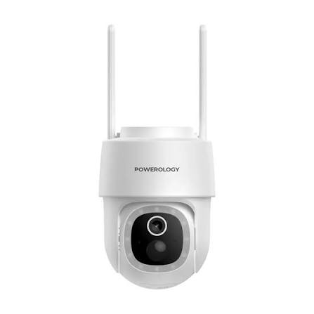 Powerology Built-in Solar Pan & Tilt Outdoor Camera