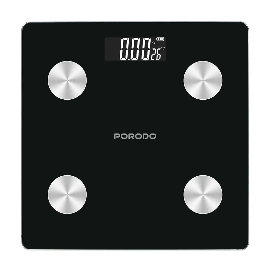 Porodo Lifestyle Gravis Smart Body Fat & BMI Scale
