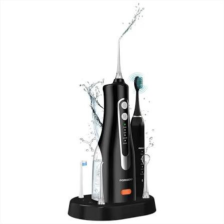 Porodo Lifestyle Ultimate Oral Care Duo Набор: Электрическая Зубная Щетка и Ирригатор